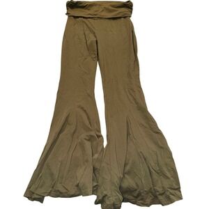 Current‎ Mood Dolls Kill Olive Green Flare Pants Dew Morning Size XXL